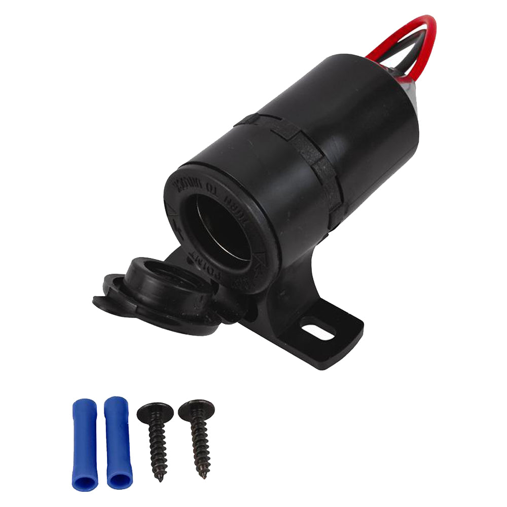 Attwood Outlet Surface Mount  12V 118626 Main image
