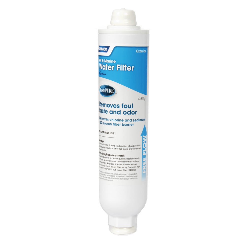 Camco TastePURE RV  Marine Water Filter 40645 Main image