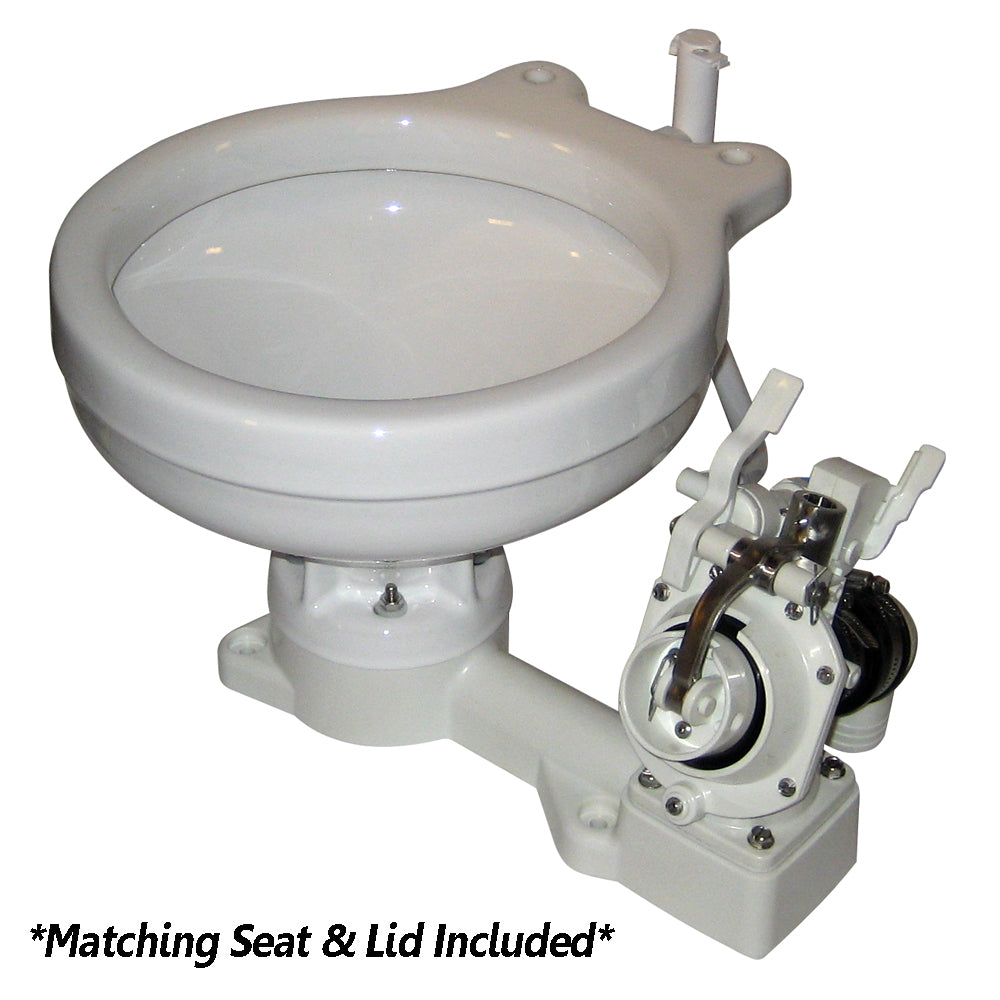 Raritan Fresh Head  Fresh Water Flush  Manual  Marine Size  Right Hand Operation 25M00 Main image
