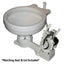 Raritan Fresh Head  Fresh Water Flush  Manual  Marine Size  Right Hand Operation 25M00