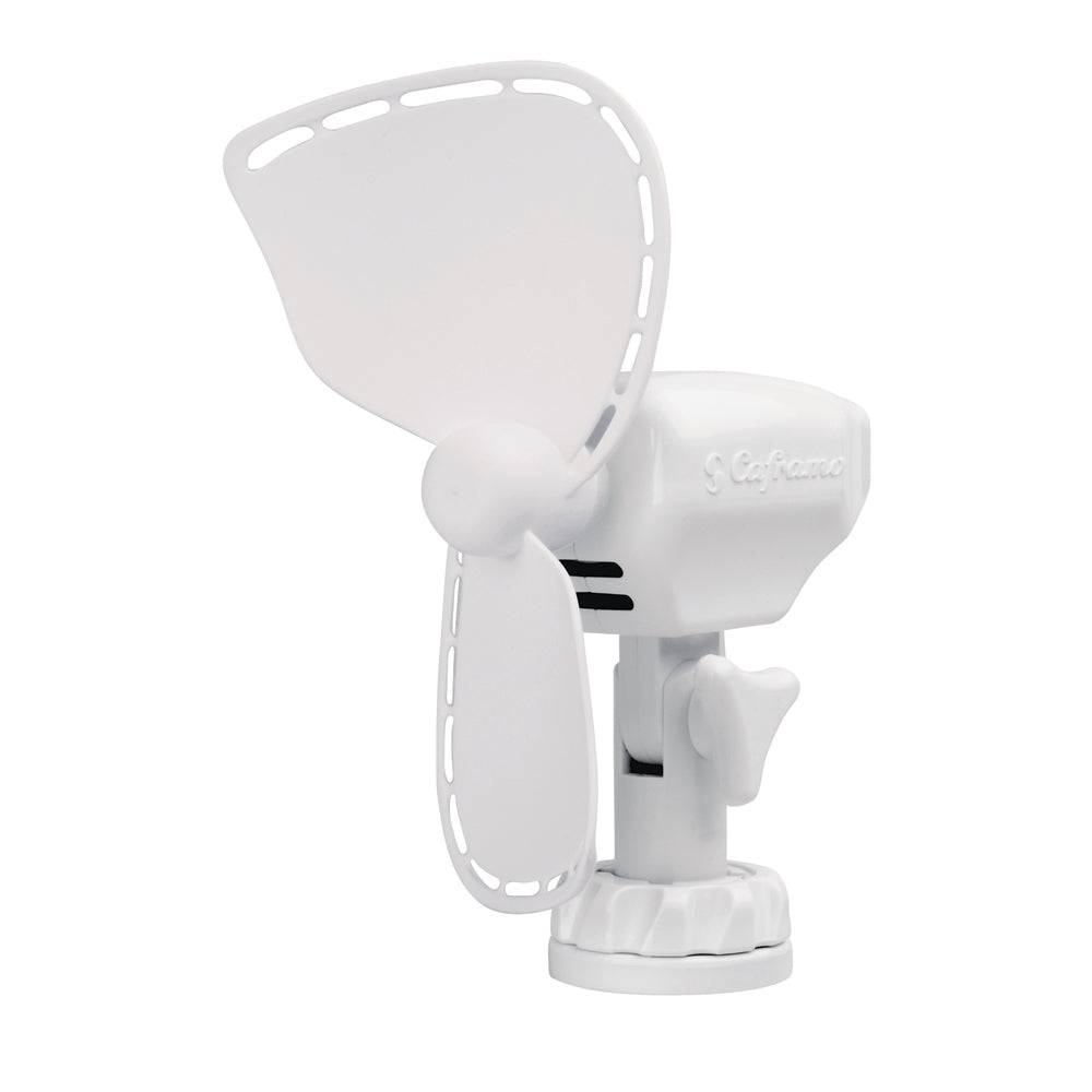 SEEKR by Caframo Ultimate 747 12V 2Speed 7 Fan wLighter Plug  White 747DCWBX Main image