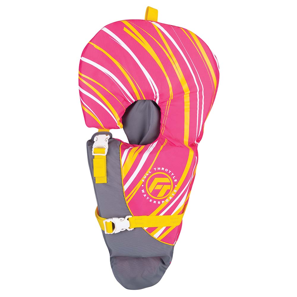 Full Throttle BabySafe Life Vest  Infant to 30lbs  Pink 10400010500015 Main image