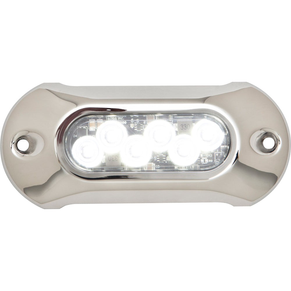 Attwood Light Armor Underwater LED Light  6 LEDs  White 65UW06W7 Main image