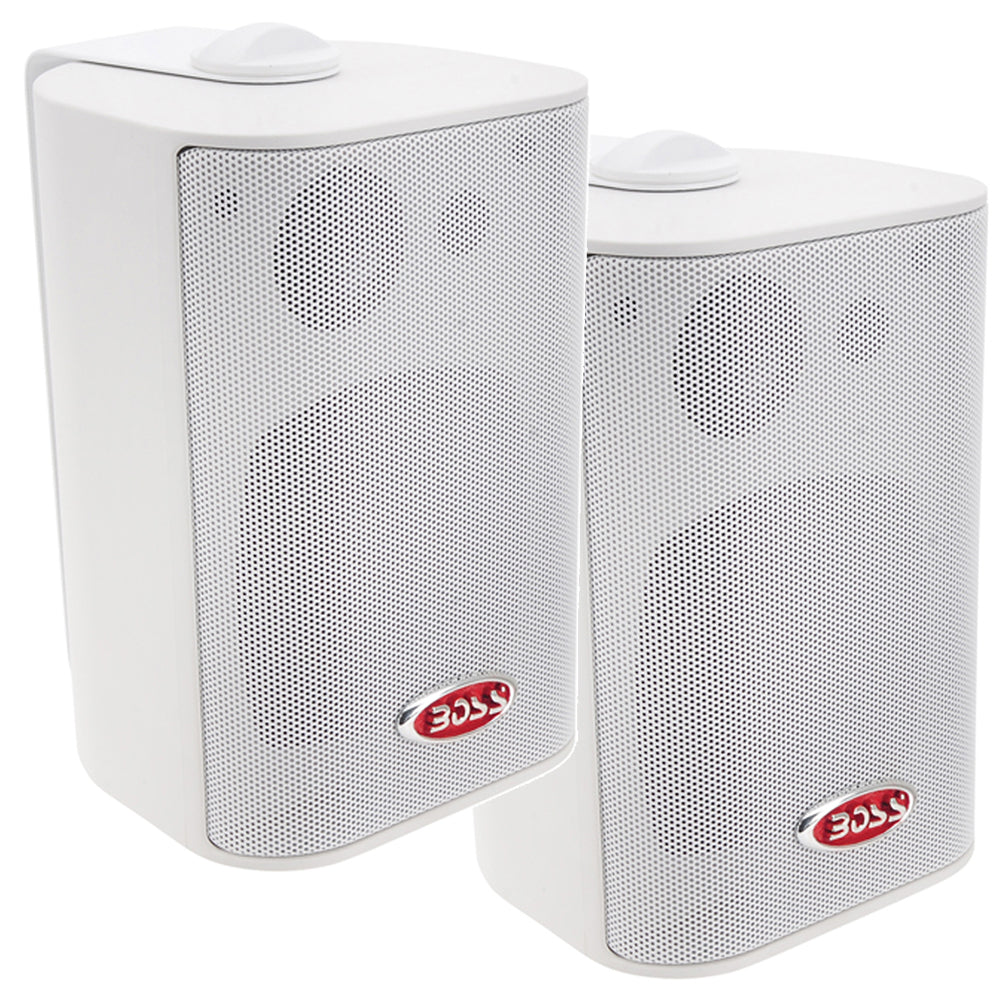 Boss Audio 4 MR43W Box Speakers  White  200W MR43W Main image