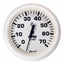 Faria Dress White 4 Tachometer  7000 RPM Gas All Outboards 33104