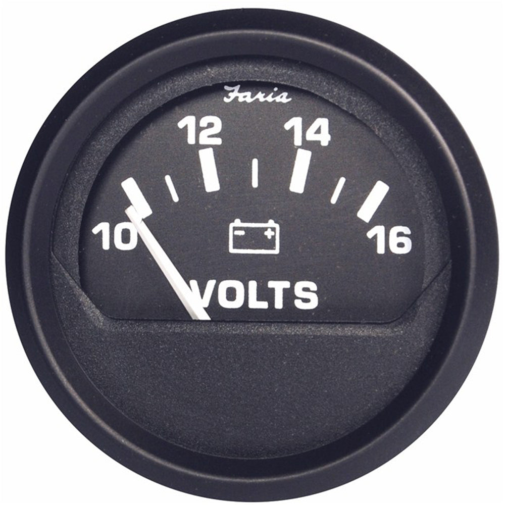 Faria Euro Black 2 Voltmeter 1016 V 12821 Main image