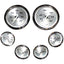Faria Kronos Boxed Set of 6 Gauges f Inboard Motors KTF024