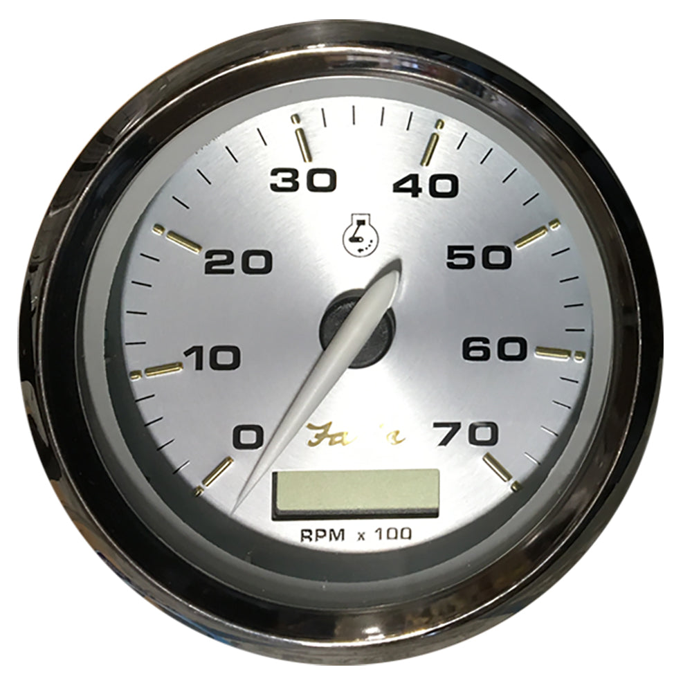 Faria Kronos 4 Tachometer wHourmeter  7000 RPM Gas  Outboard 39040 Main image