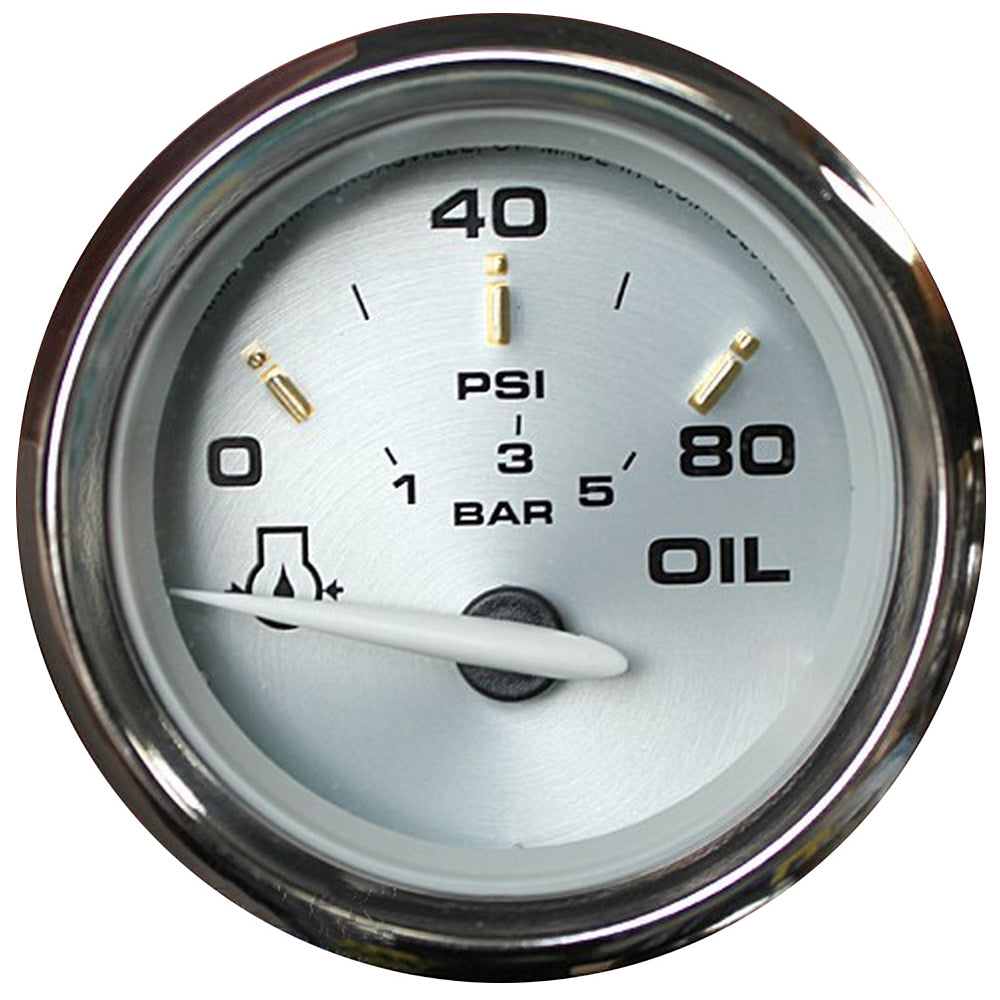 Faria Kronos 2 Oil Pressure Gauge  80 PSI 19002 Main image
