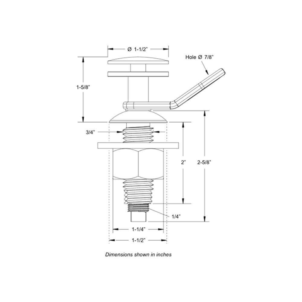 TACO Quick Release Fender Lock [F16-0151-1] Secondary image