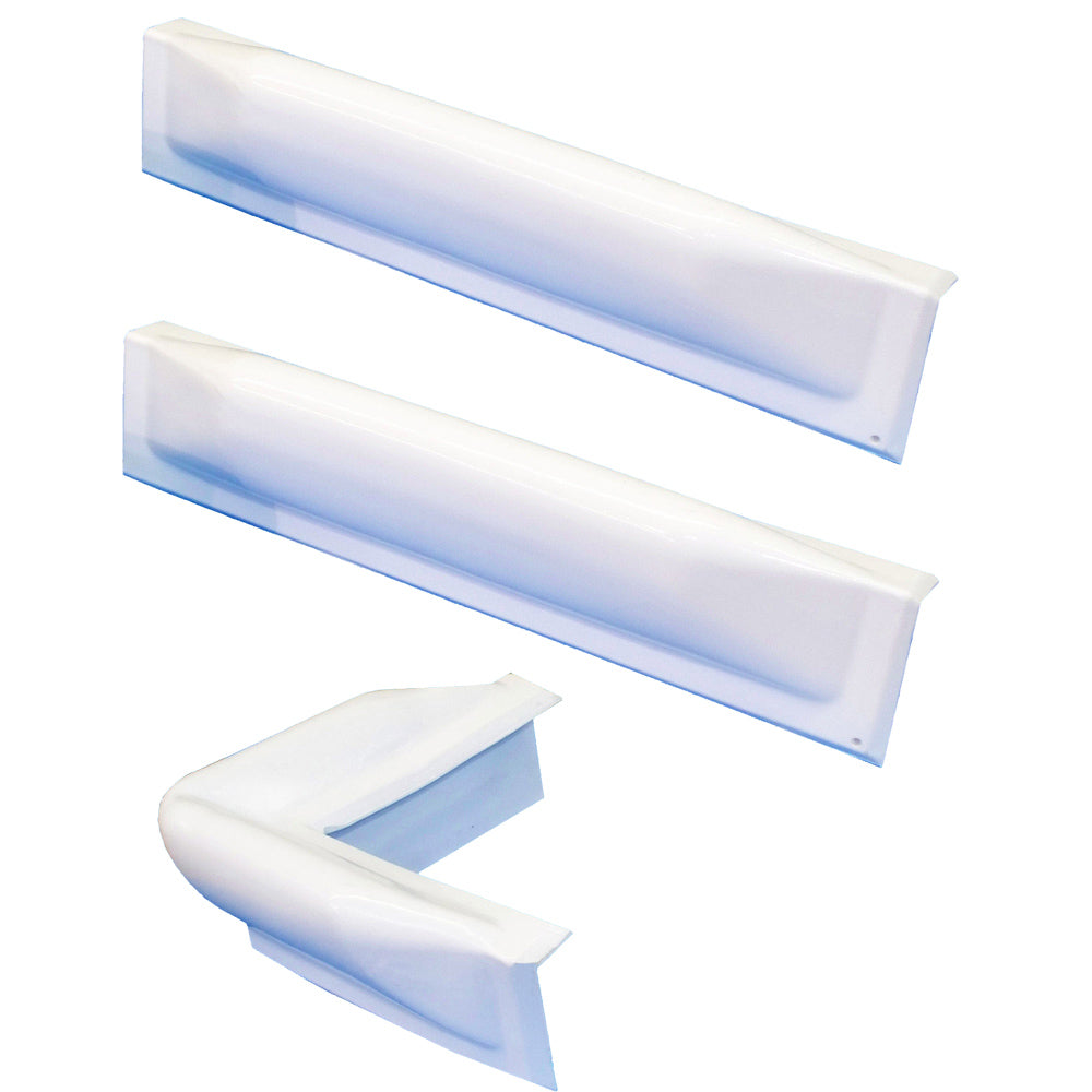 Dock Edge 3 Piece Dock Bumper Kit  1 Corner Piece 2 18 Straight Pieces DE73100F Main image