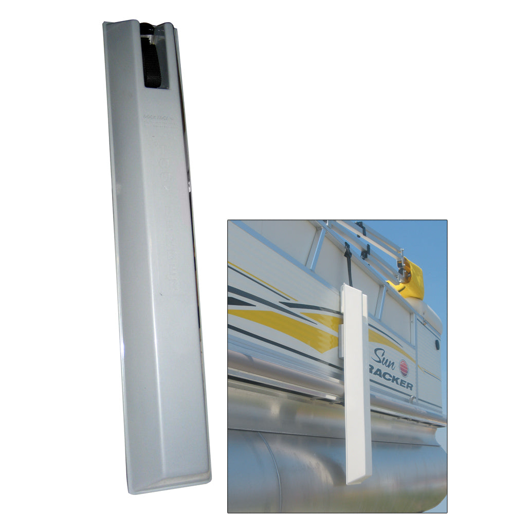 Dock Edge TOON Pontoon Boat Fender  36  Grey DE53135F Main image