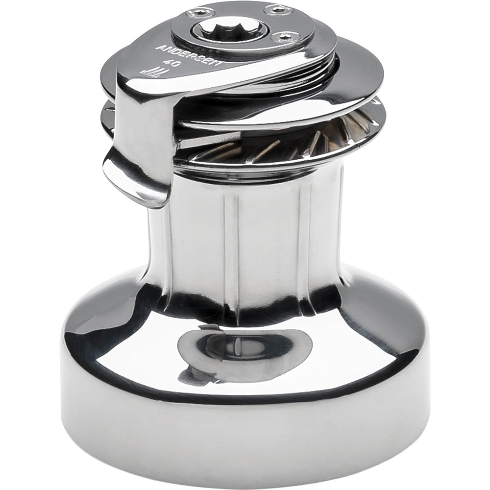ANDERSEN 40 ST FS  2Speed SelfTailing Manual Winch  Full Stainless Steel RA2040010000 Main image