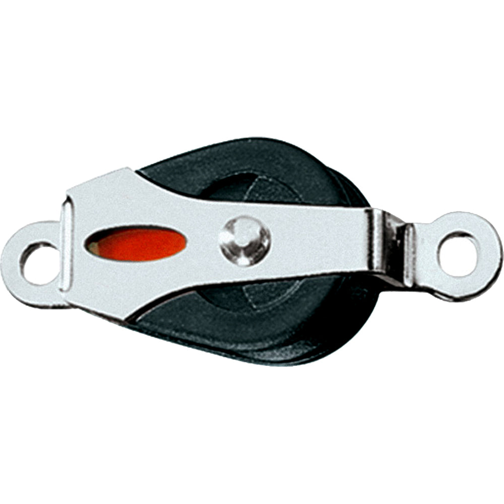 Ronstan Series 20 Ball Bearing Block  Single  Cheek Rivet Mount RF20151A Main image