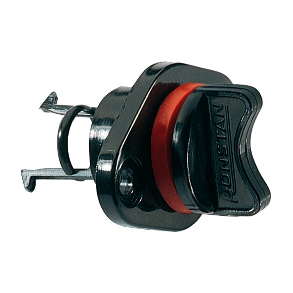 Ronstan Drain Plug  Housing  Coarse Thread  Black Nylon RF294 Main image