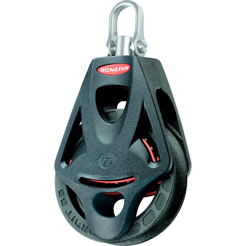 Ronstan Series 55 Ball Bearing Orbit Block  Single  Becket  Swivel Head RF55110 Main image