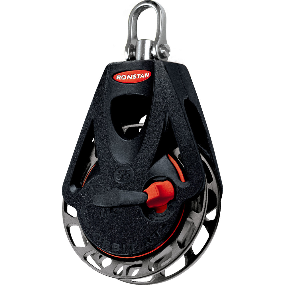 Ronstan Series 55 Ratchet Orbit Block  Single  Swivel Head  Auto  Manual RF56100 Main image