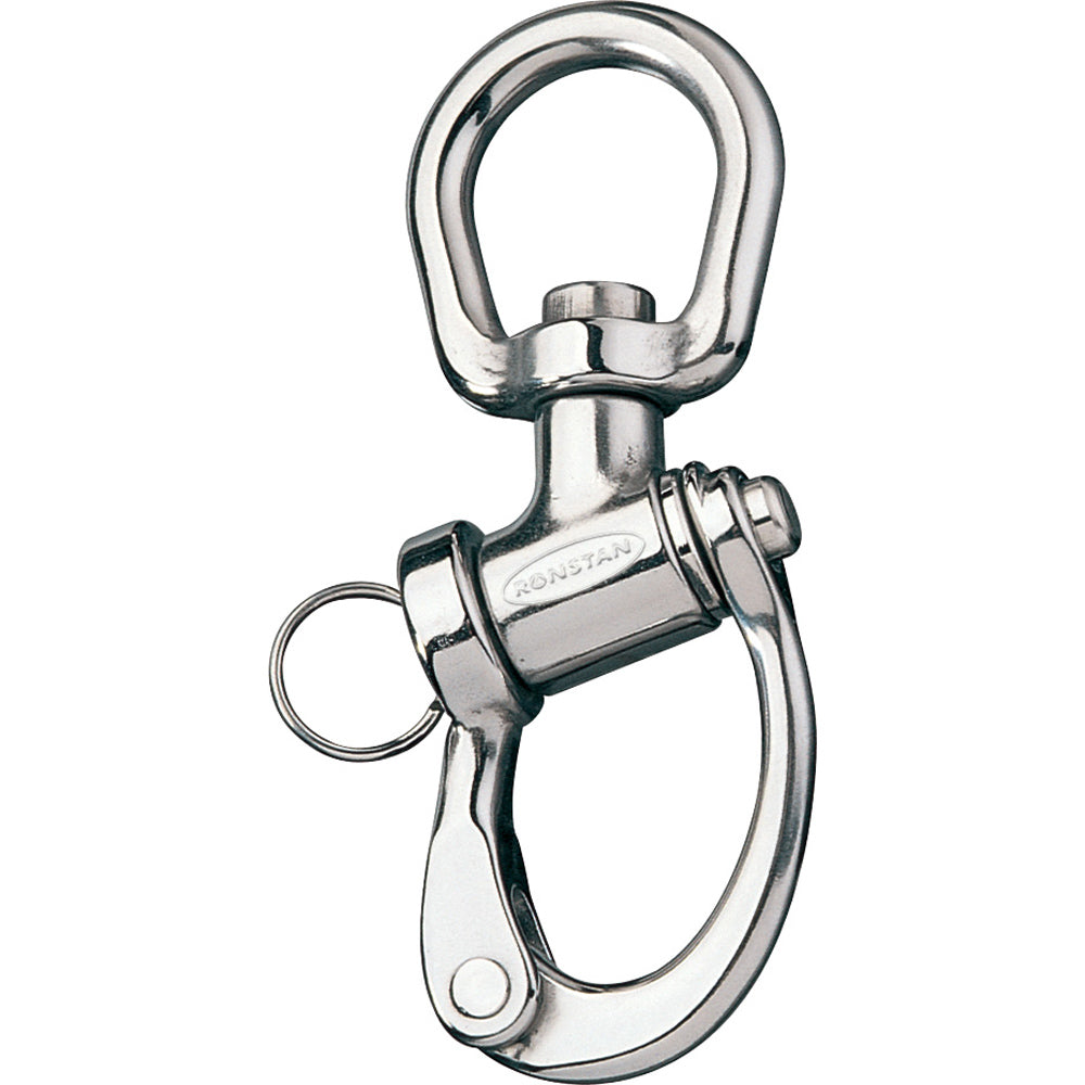 Ronstan Trunnion Snap Shackle  Large Swivel Bail  122mm 434 Length RF6321 Main image