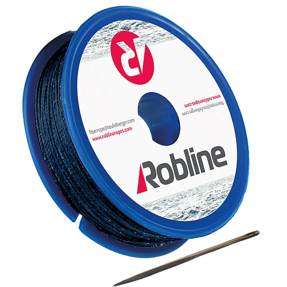 Robline Waxed Whipping Twine Kit  08mm x 40M  Dark Navy Blue TYKITBLU Main image