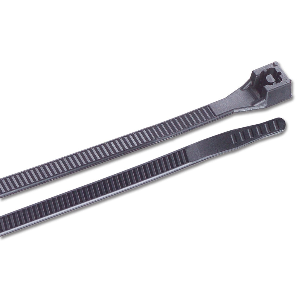 Ancor 14 UV Black Standard Cable Zip Ties  25 Pack 199214 Main image