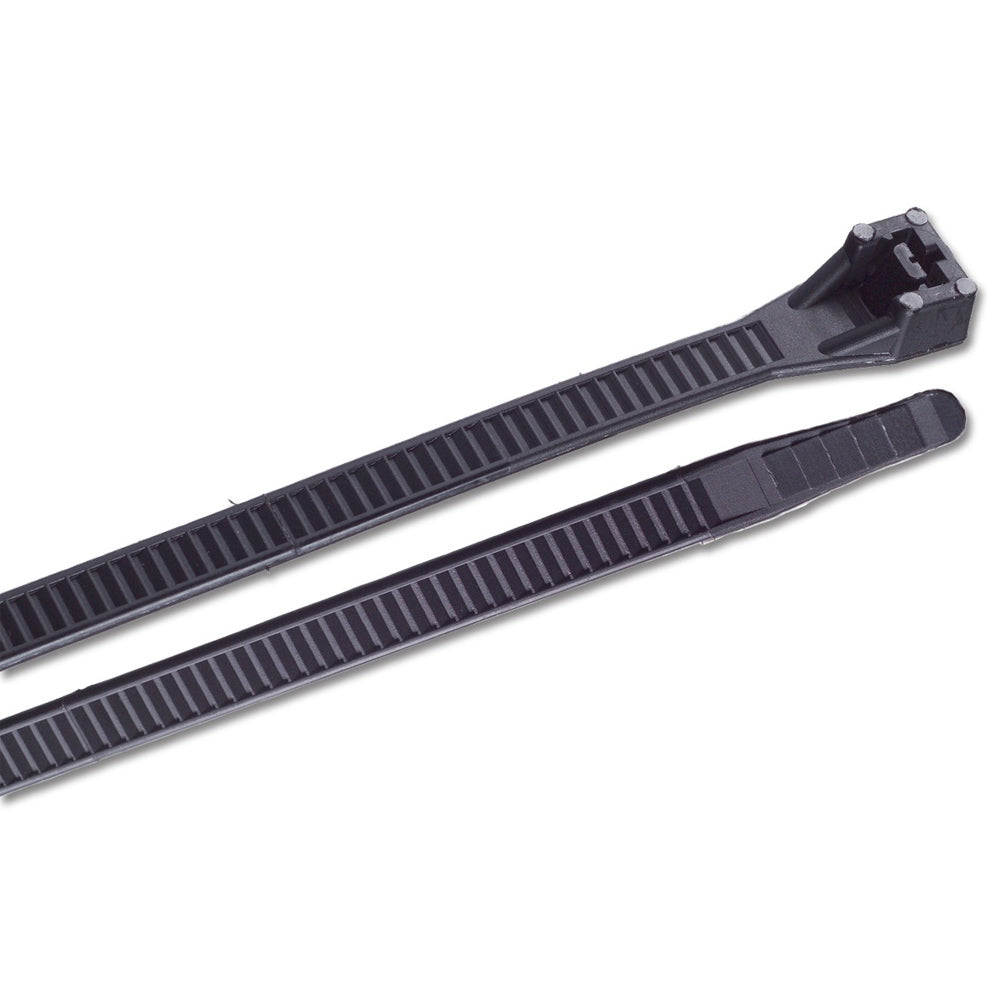 Ancor 15 UV Black Heavy Duty Cable Zip Ties  25 Pack 199259 Main image