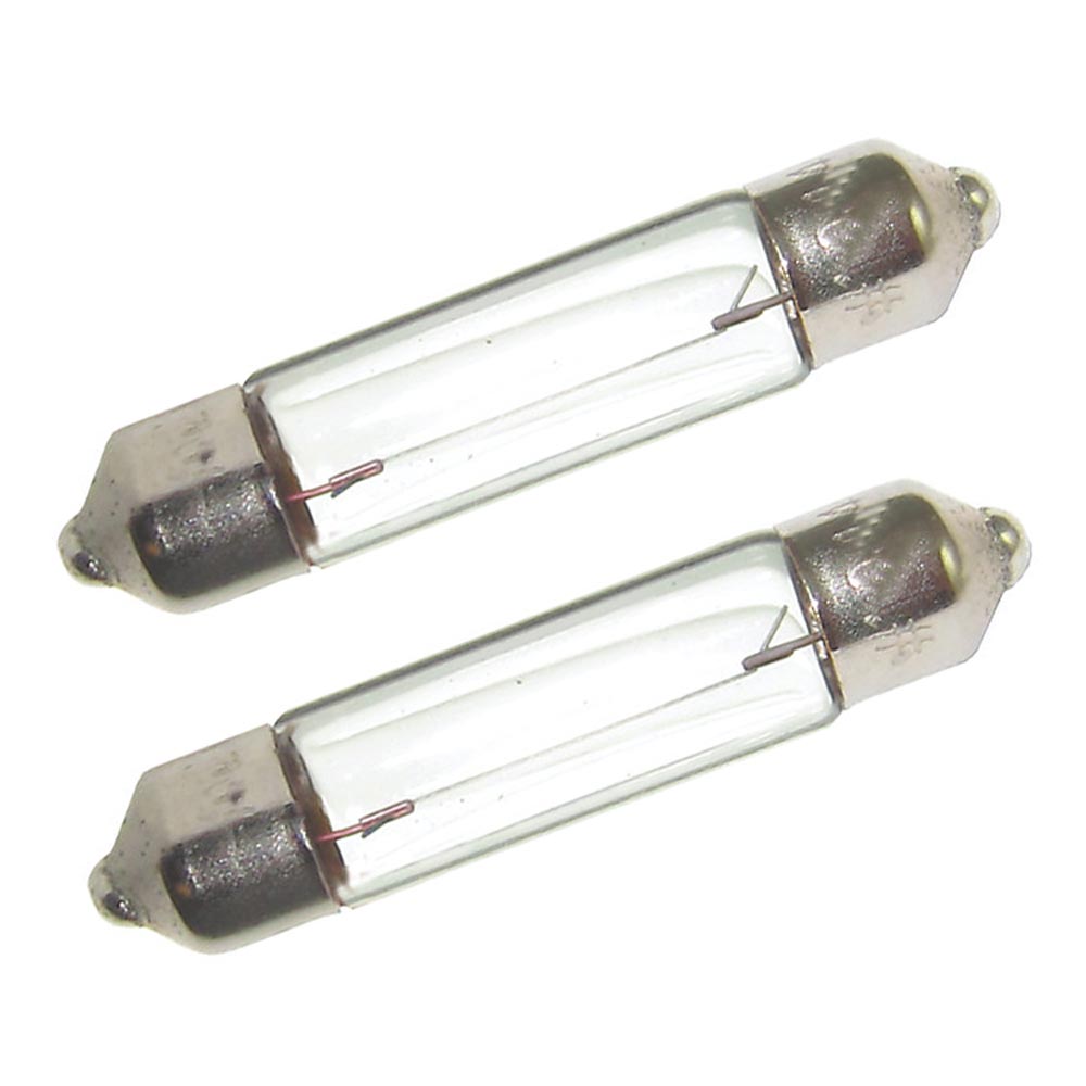 Perko Double Ended Festoon Bulbs  12V 10W 74A  Pair 0070DP0CLR Main image