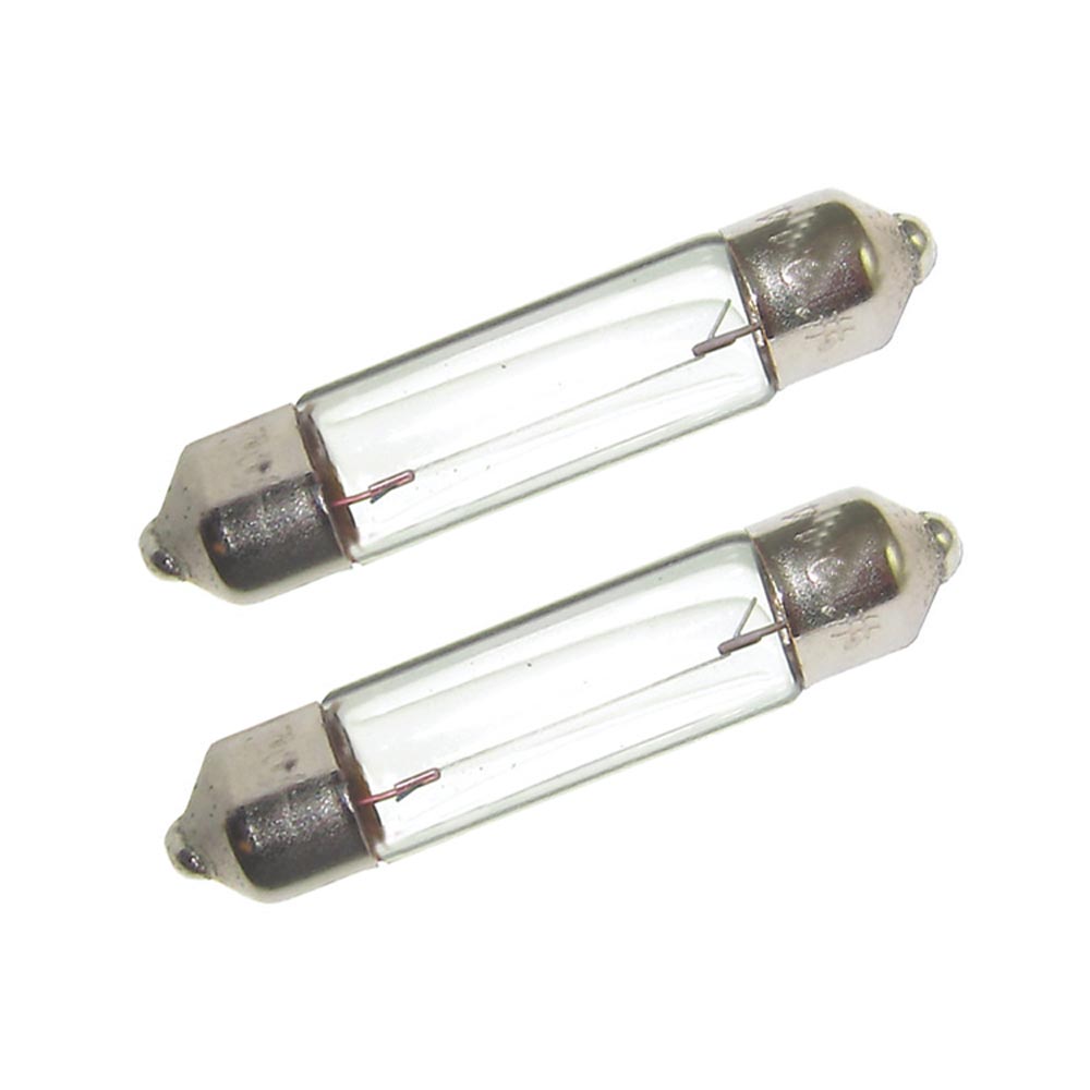 Perko Double Ended Festoon Bulbs  12V 10W 80A  Pair 0071DP0CLR Main image
