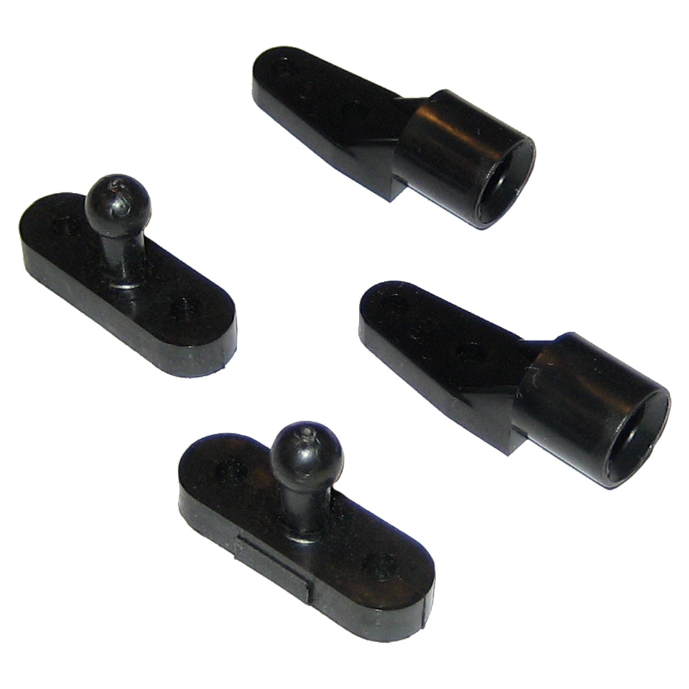 Perko Door Catches  Black Nylon  Pair 0559DP Main image