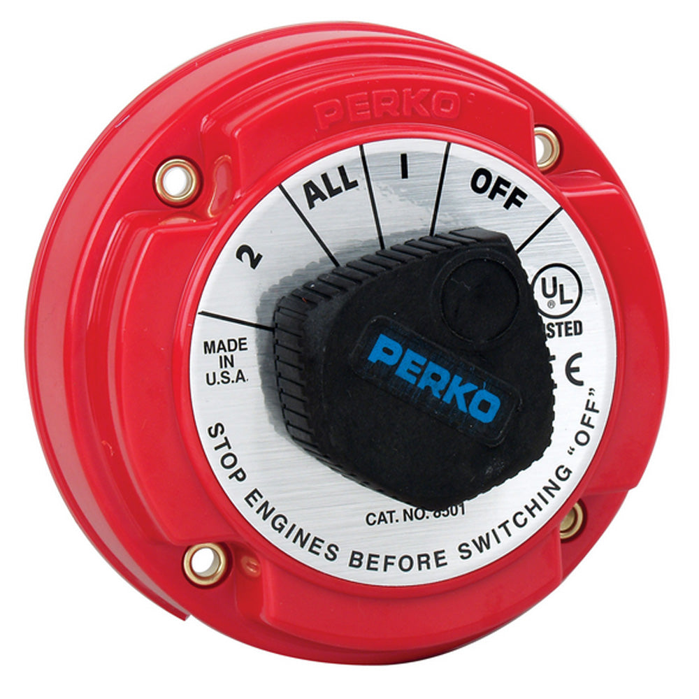 Perko Medium Duty Battery Selector Switch  250A Continuous 8501DP Main image
