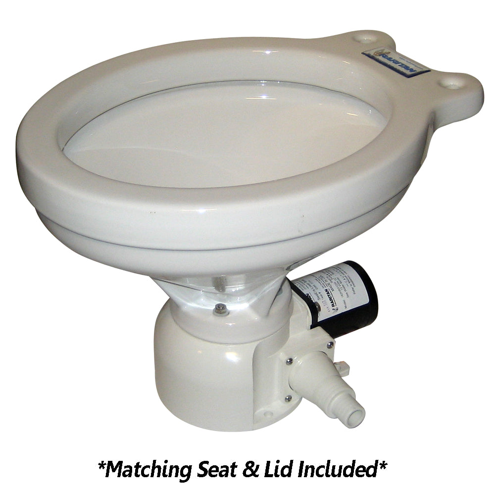 Raritan Sea Era QC Toilet  Household Style  Remote Intake Pump  Straight  90 Discharge  Smart Toilet Control  12v Main image