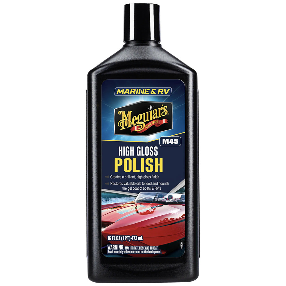 Meguiars 45 BoatRV Polish  Gloss Enhancer  16oz M4516 Main image