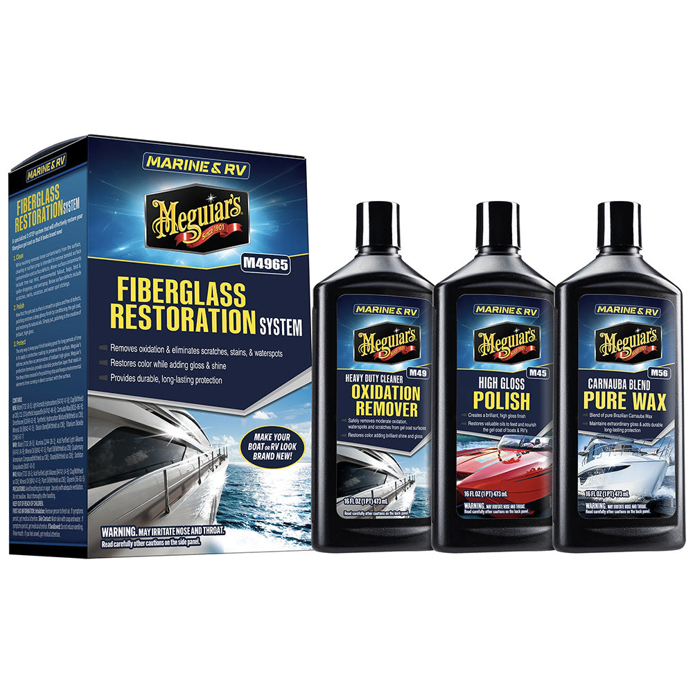 Meguiars MG Fiberglass Oxidation Removal Kit M4965 Main image