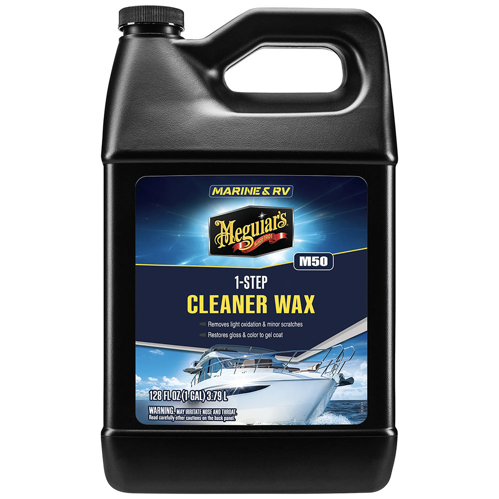 Meguiars 50 BoatRV Cleaner Wax  Liquid 1 Gallon M5001 Main image