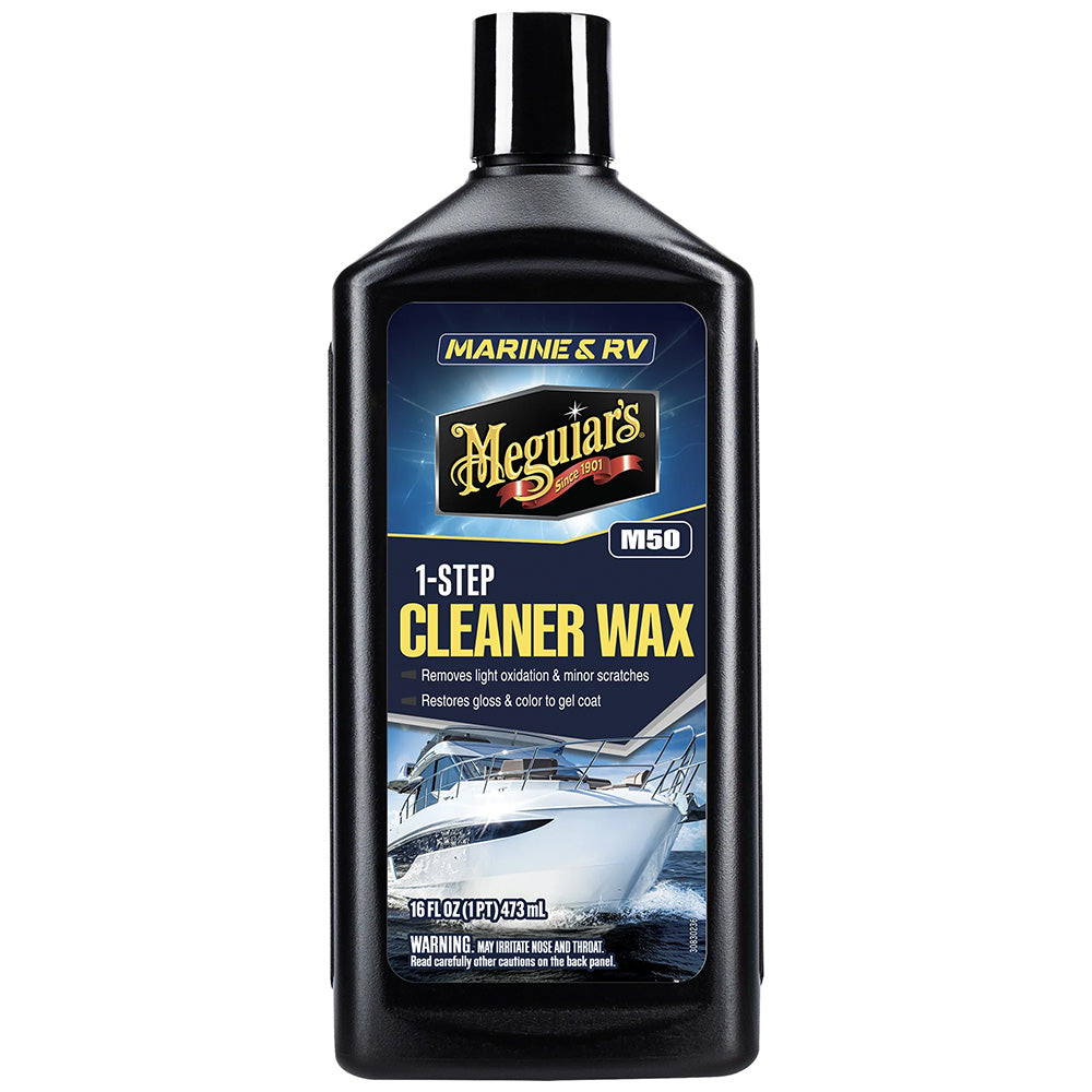Meguiars 50 BoatRV Cleaner Wax  Liquid 16oz M5016 Main image