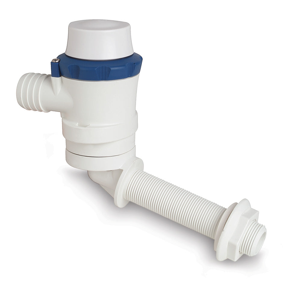 Shurflo by Pentair PIRANHA Angled Port Aerator 800 Livewell Pump  12 VDC 800 GPH 35711410 Main image