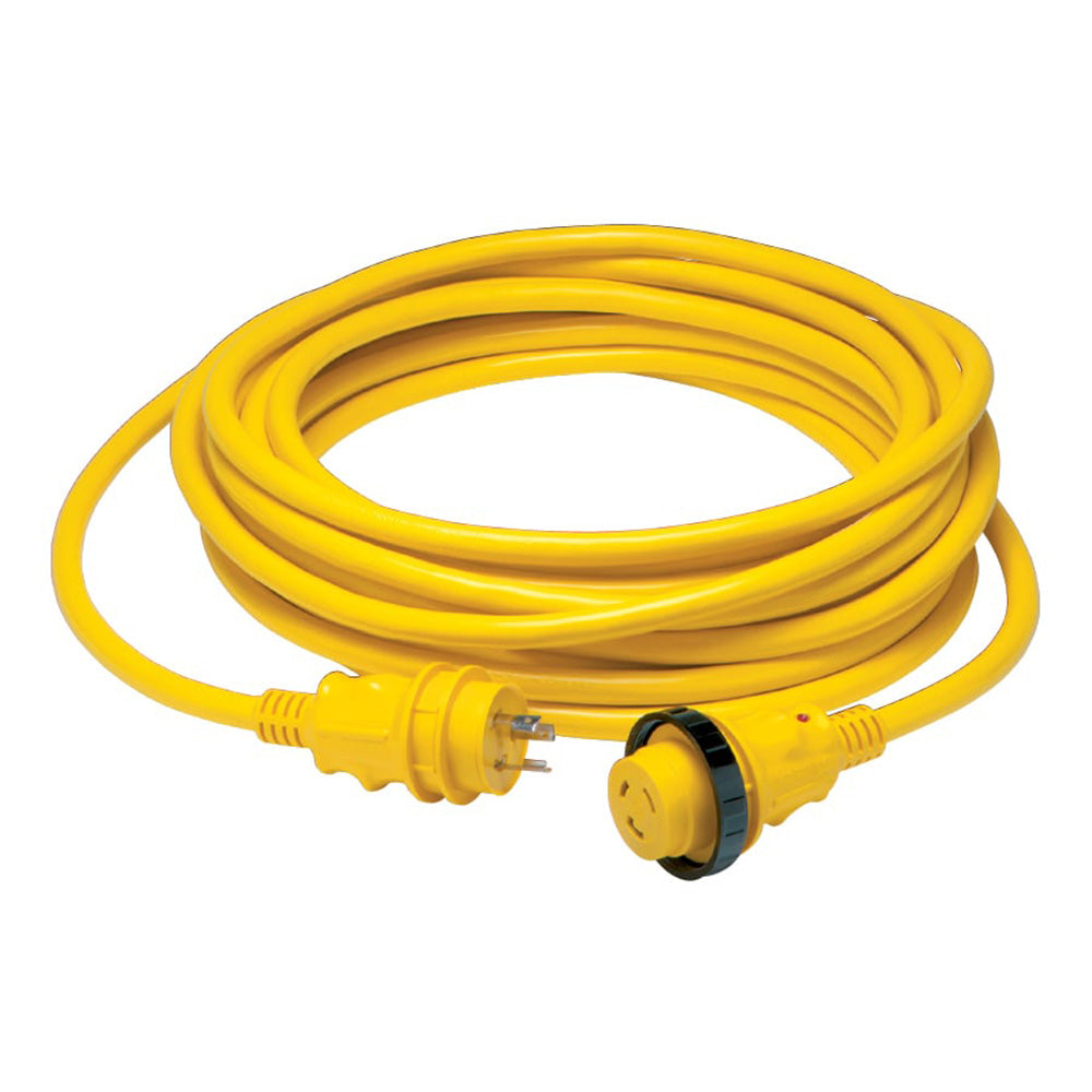 Marinco 30 Amp Power Cord Plus Cordset  35  Yellow 35SPP Main image