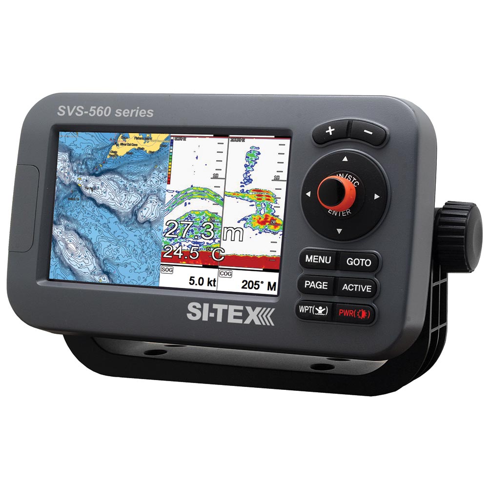 SITEX SVS560CF Chartplotter  5 Color Screen wInternal GPS  Navionics Flexible Coverage SVS560CF Main image