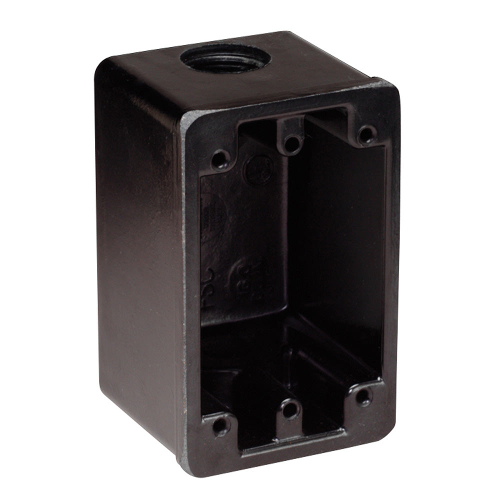 Marinco FS Box Black f15A 20A 30A Receptacles 6080 Main image