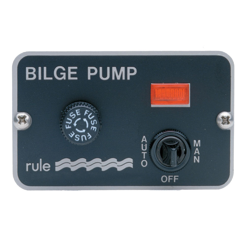 Rule Deluxe 3Way Panel Lighted Switch fAuto Float 2432VDC 42 Main image
