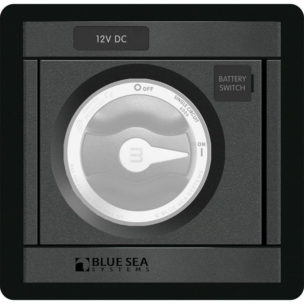 Blue Sea 1139 DC MSeries Black Panel Square 1139 Main image