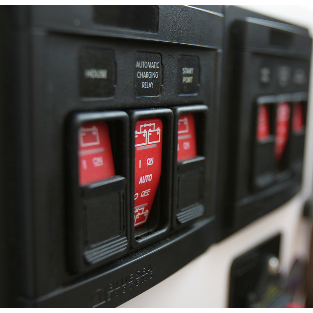 Blue Sea 1147 Remote Control Panel w/(2)2145 & (1)2146 Remote Control Contura Switch [1147] Secondary image