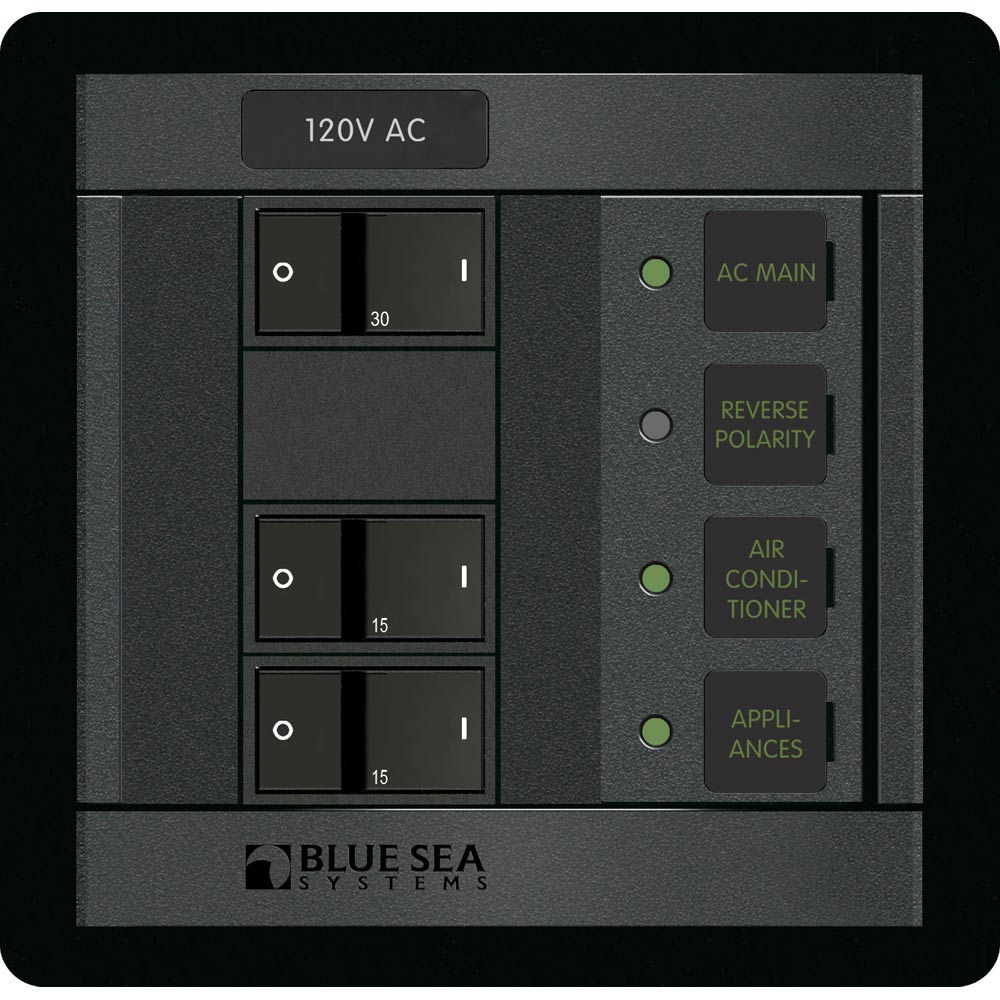 Blue Sea 1214 120V AC Main  2 Positions 1214 Main image