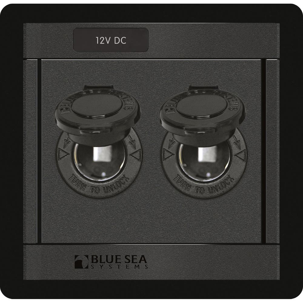 Blue Sea 1472 DC 12V Socket Panel 1472 Main image
