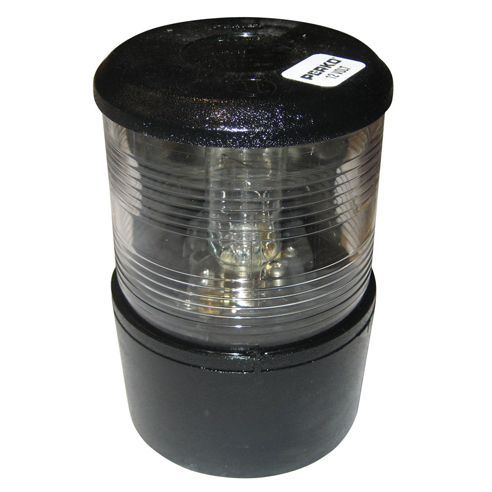 Perko Masthead Light fSail or Power Less Than 20M  12VDC  Black Base MountWhite Light 0200MB0DP1 Main image