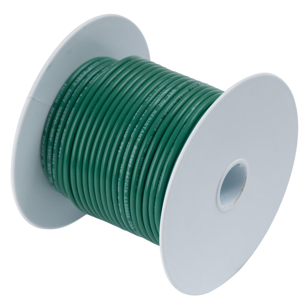 Ancor Green 14AWG Tinned Copper Wire  100 104310 Main image
