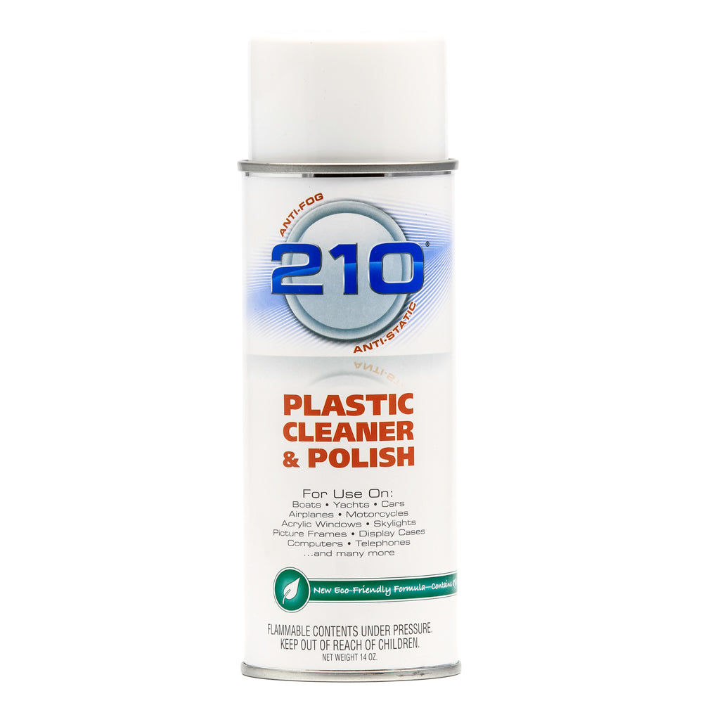 Camco 210 Plastic Cleaner Polish 14oz Spray 40934 Main image