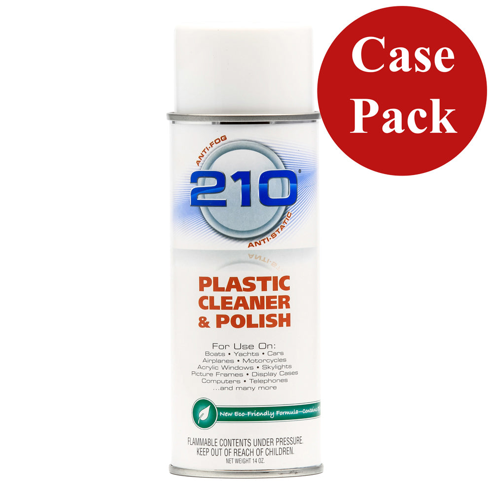 Camco 210 Plastic Cleaner Polish  14oz Spray  Case of 12 40934CASE Main image