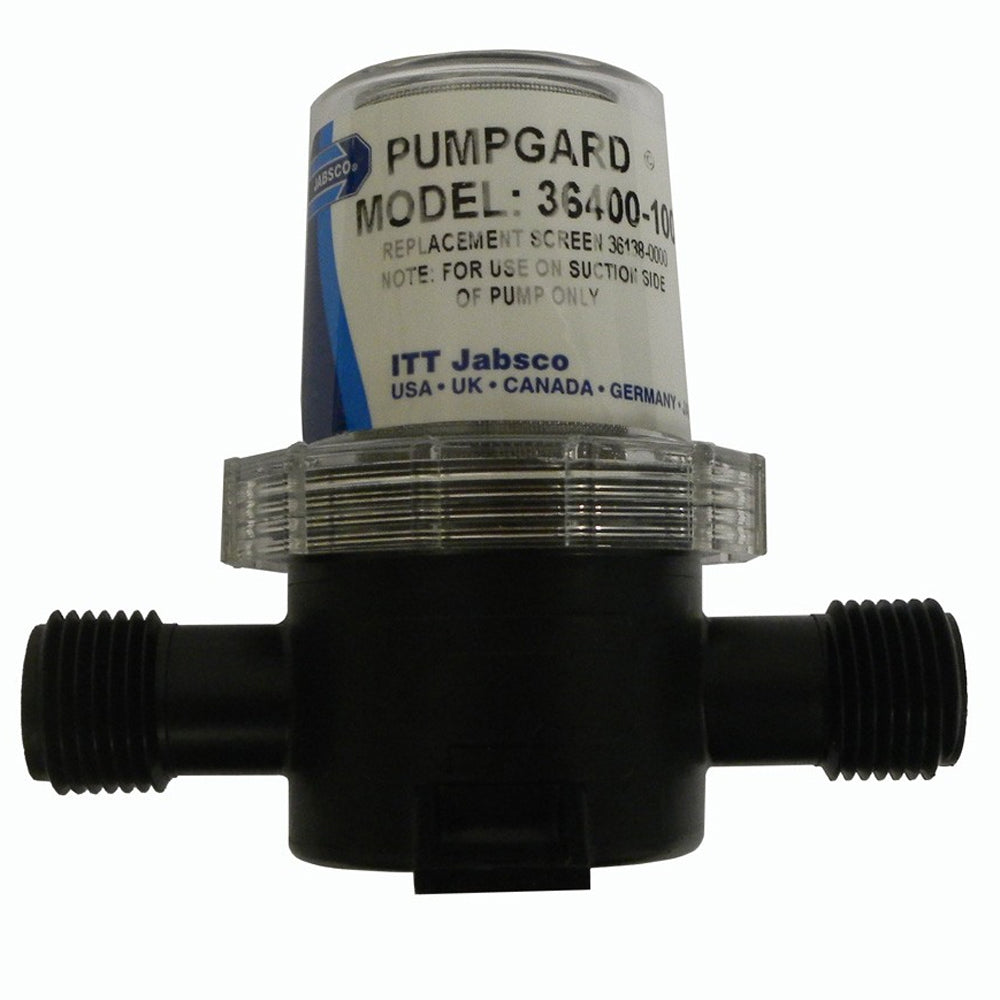 Jabsco Pumpguard InLine Strainer  12 NPT Port 364001000 Main image