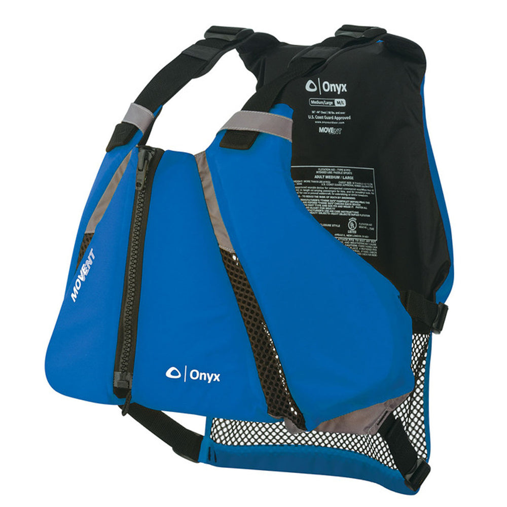Onyx MoveVent Curve Paddle Sports Life Vest  XL2X  Blue 12200050006016 Main image