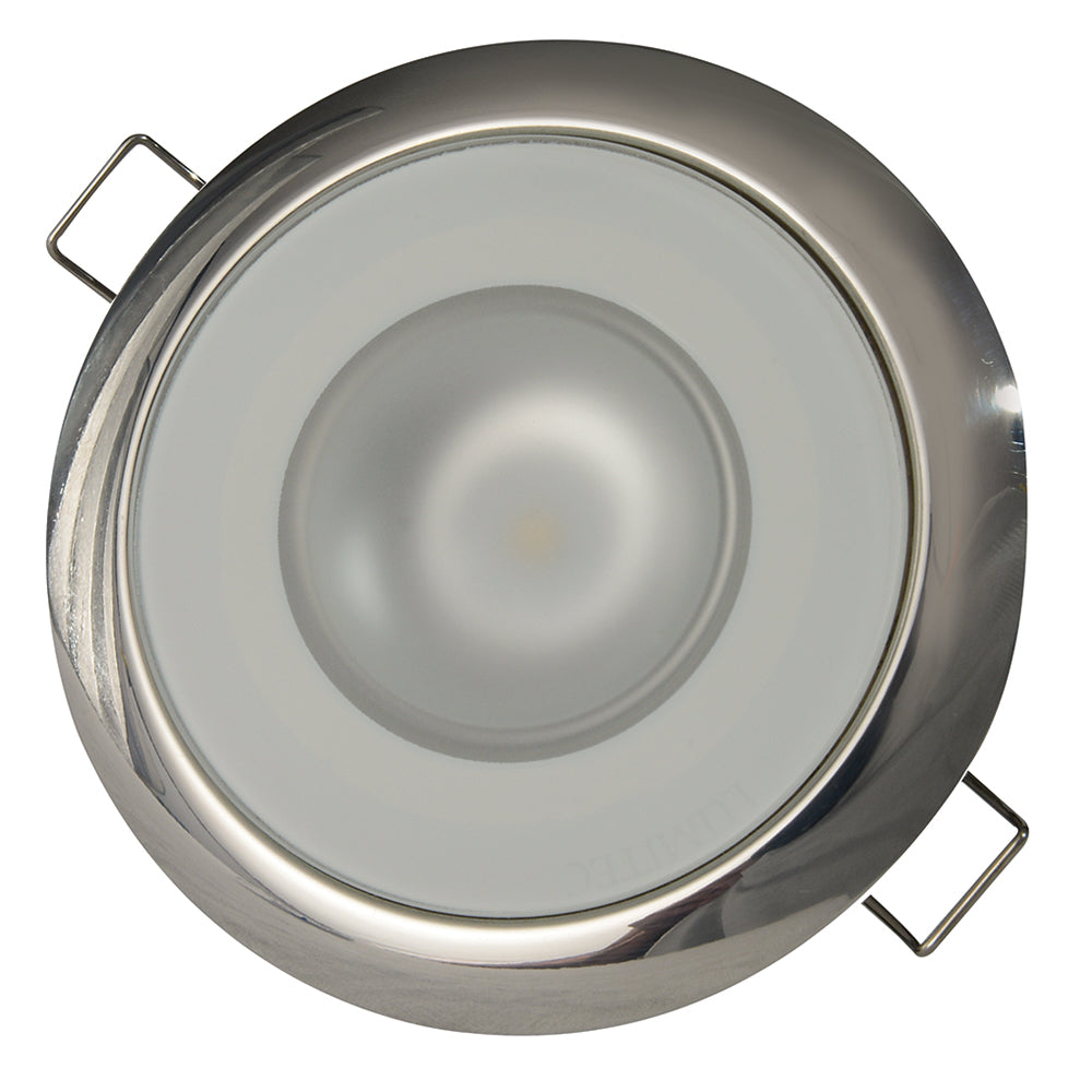 Lumitec Mirage Flush Mount Down Light Spectrum RGBW - Polished Bezel [113117] Secondary image